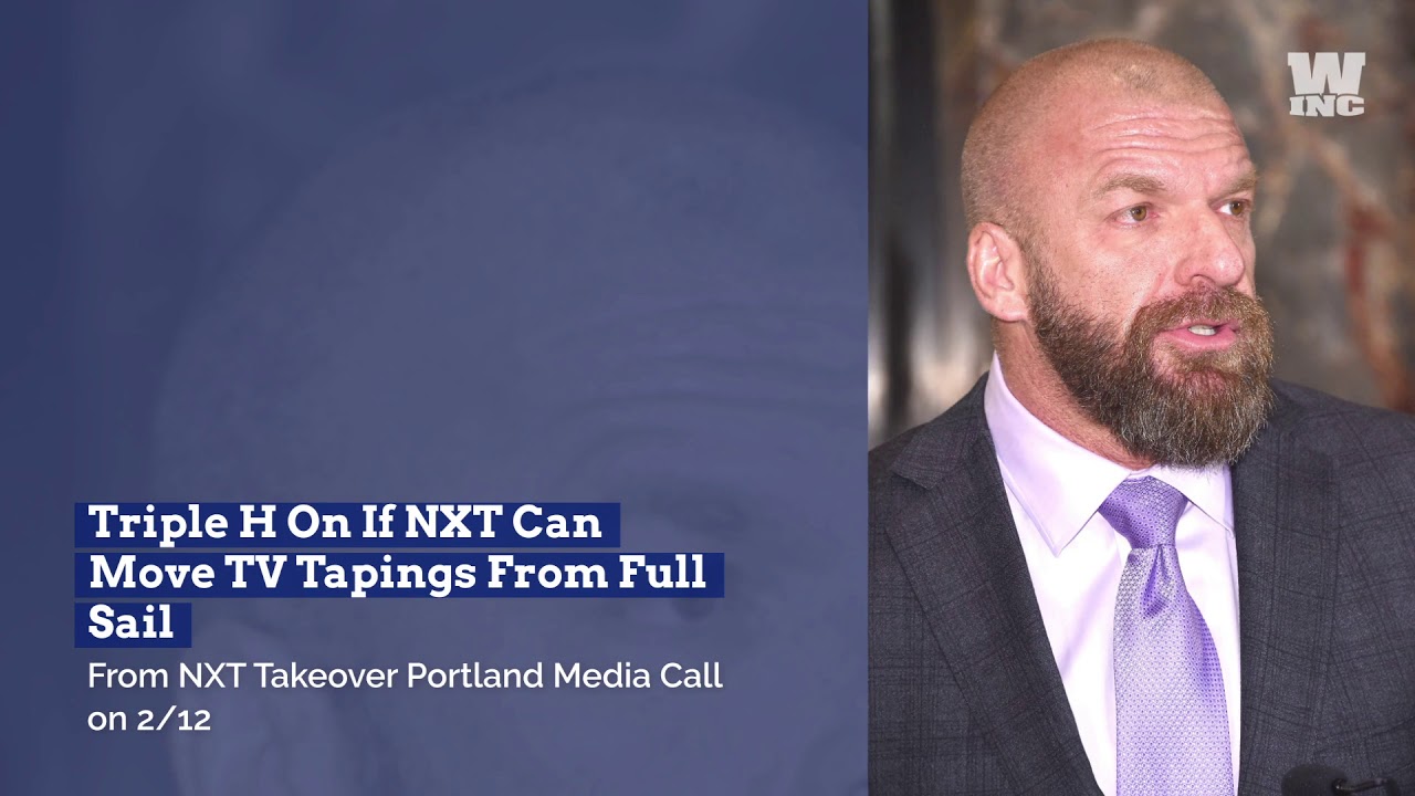 Triple H On If NXT Can Move TV Tapings From Full Sail