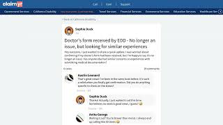 How to Track EDD Disability Doctor Forms California EDD Status Check Guide