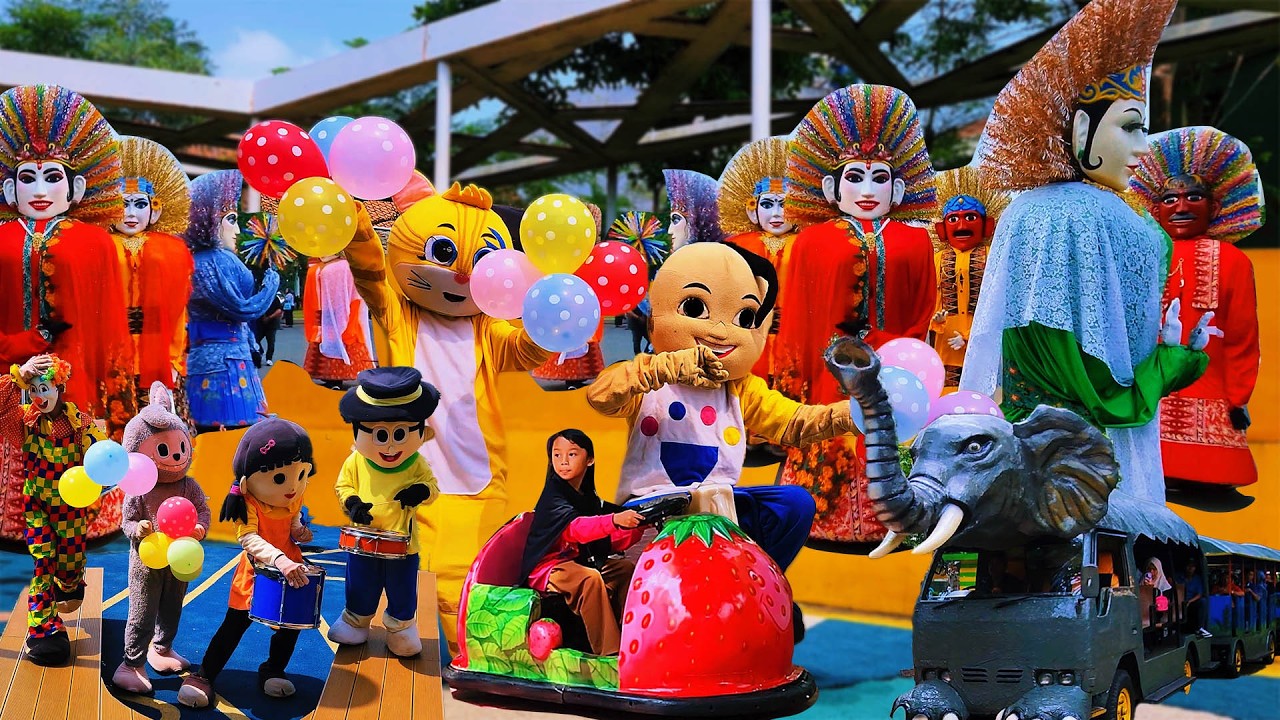 LAGU POK AME AME MIX DUA MATA SAYA 🎁 KUDA DELMAN BADUT MIX ONDEL ONDEL BETAWI 🎉 CLIP ANAK BADUT🥳