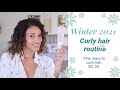 Winter 2021 curly hair routine - Styling Brush - Fine wavy to Curly Hair