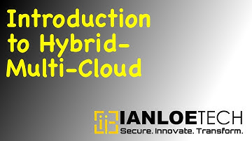 Introduction to hybrid multi cloud