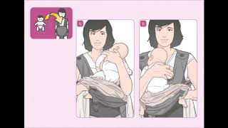 Porte Bebe Manduca Duo Mode D Emploi Youtube