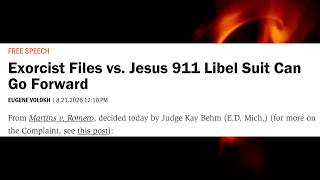 Catholic exorcists SUED, case PROCEEDS - "He will NEVER regain CREDIBILITY"