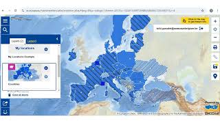 European Atlas of the Seas Tutorial: ‘My Locations’ tool