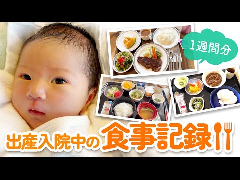 [Giving Birth & Hospitalization] Hospital Meal Diary: A 1-Week Report 🍽😋