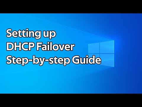 ვიდეო: რა არის DHCP failover კლასტერი?