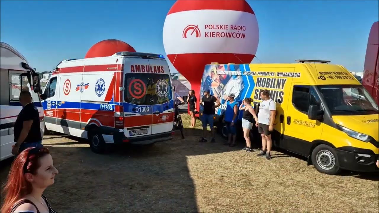 Alarmowo Policja, Straż Pożarna i Karetki Polska Lato 2023r.