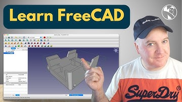 Learn FreeCAD - lets build a robot chassis