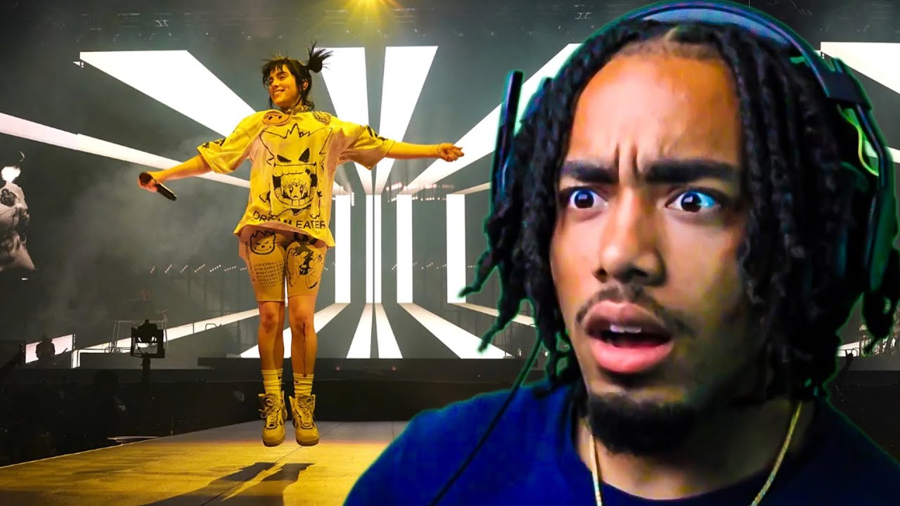 Реакция на самые знаковые концертные моменты Билли Айлиш