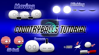 Countryballs Tutorial || How to make Countryballs animation || ALIGHT MOTION
