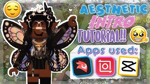 How i made my AESTHETIC youtube intro! (on my phone)*EASY*