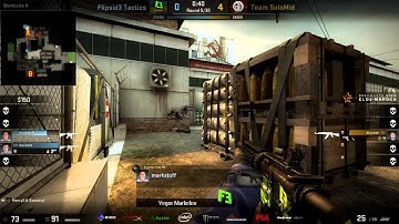 dupreeh vs FlipSid3 (1vs3 Clutch) DreamHack Open Cluj-Napoca 2015