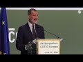 Palabras de S.M. el Rey en la sesión de clausura del encuentro Cotec Europa 2023