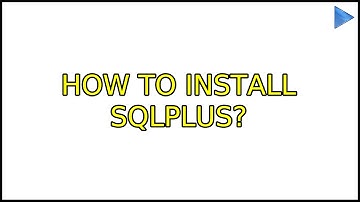 Ubuntu: How to install SqlPlus? (3 Solutions!!)