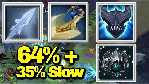 Ultimate Passive With Slow [Great Cleave+Unstable Current]|| Ability Draft || Dota 2