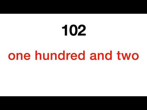 100 To 110 In Words