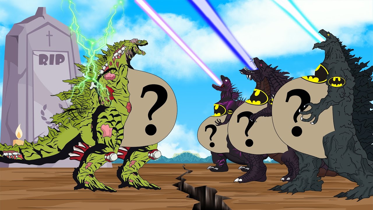GODZILLA & KONG - SHIN vs BATMAN GODZILLA: Who Is The King Of Monster? FUNNY |Godzilla Cartoon Movie