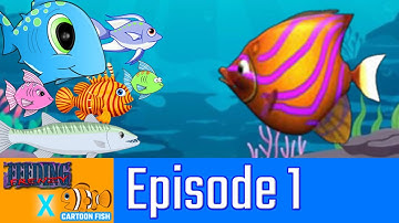 Feeding Frenzy 1 X Cartoon Fish mod Gameplay Episode 1