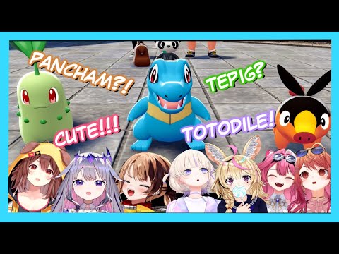 Hololive Picking Their Starter Pokémon Compilation #1【Pokémon LEGENDS: Z-A】