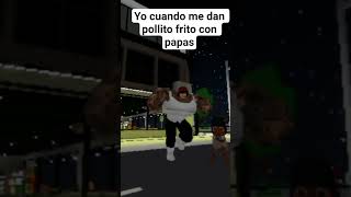 pollito con papas
