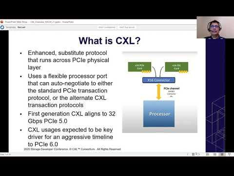 SDC2020: Understanding Compute Express Link: A Cache-coherent Interconnect
