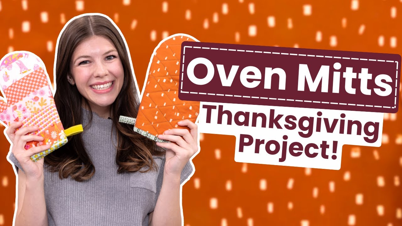 How to Make Cozy Quilted Oven Mitts - YouTube