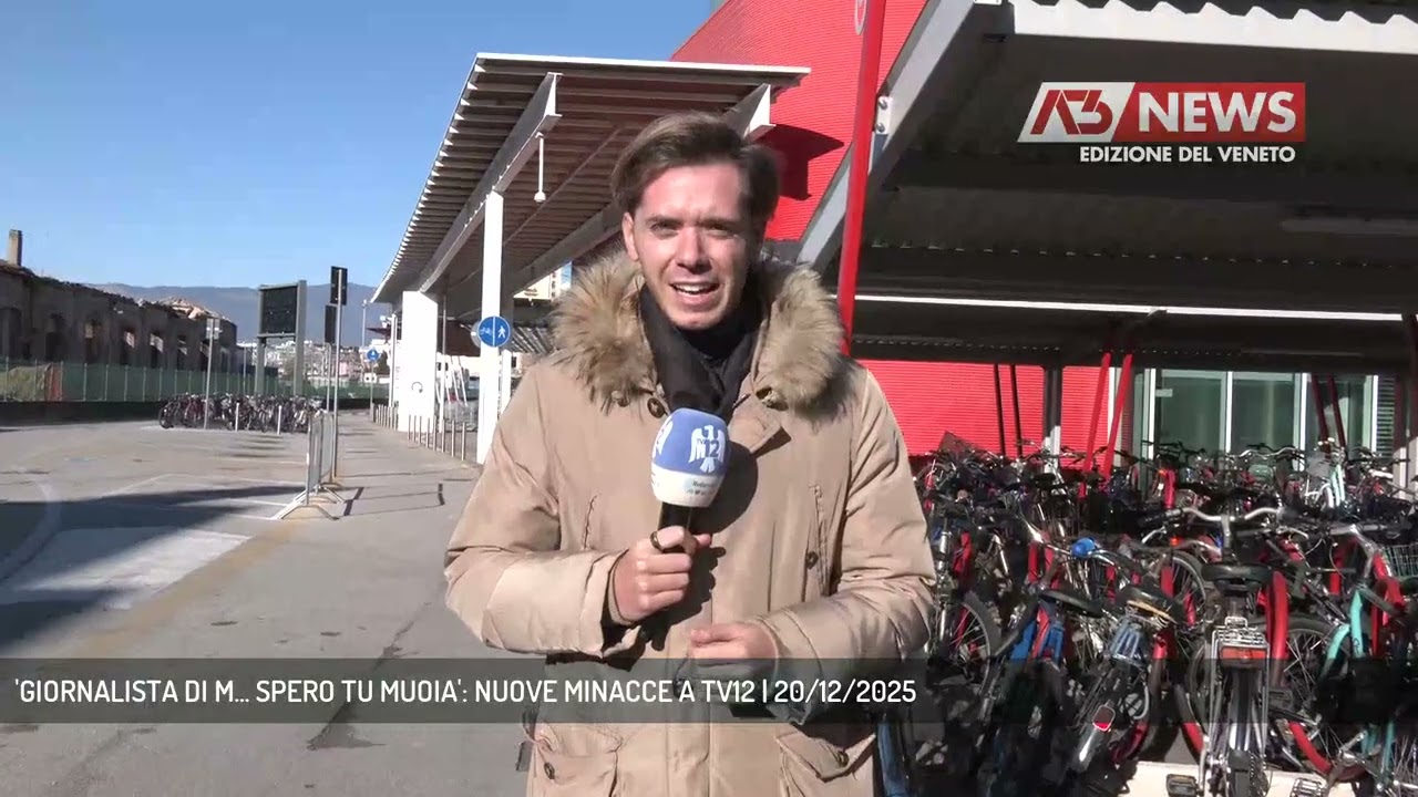 'GIORNALISTA DI M... SPERO TU MUOIA': NUOVE MINACCE A TV12 | 20/12/2025