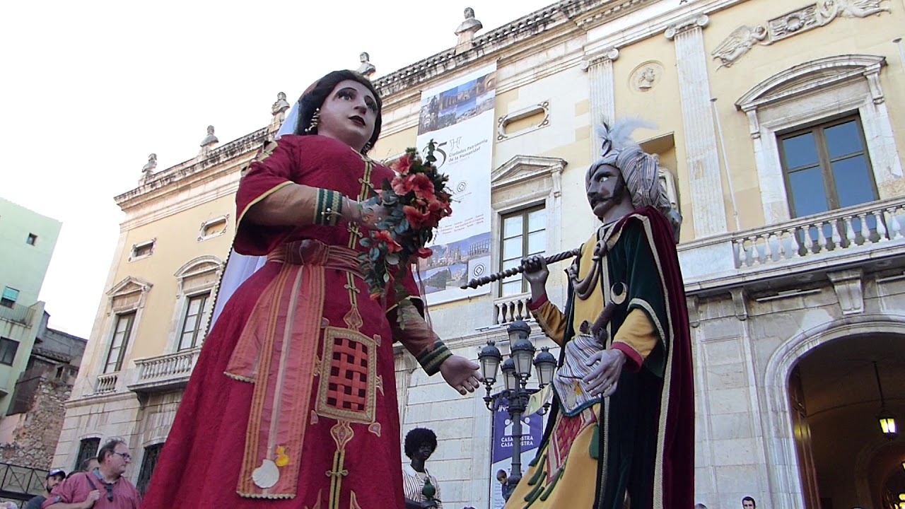 Gegants Vells o del Cós del Bou de Tarragona - Corpus 2018