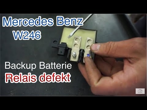 Mercedes Benz, Backup Batterie Relais