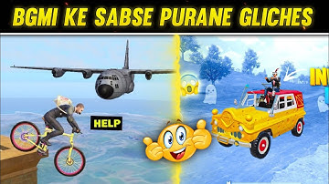 PUBG BGMI KE SABSE PURANE GLITCHES 😧- SAMSUNG,A3,A5,A6,A7,J2,J5,J7,S5,S6,S7,S9,A10,A20