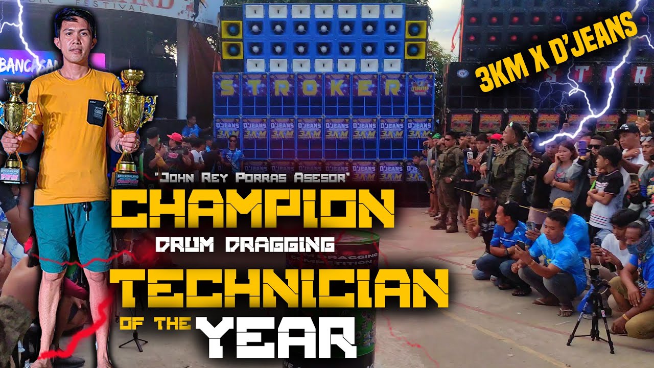 BancasanLand Cebu 2024 | Drum Dragging Champion ft. 3KM X D' JEANS