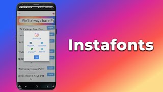InstaFonts -  Fuentes para Instagram
