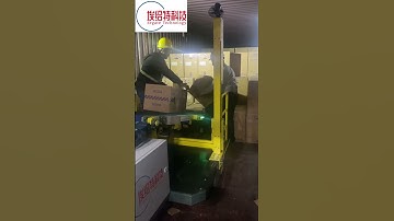 Automatic container loading and unloading