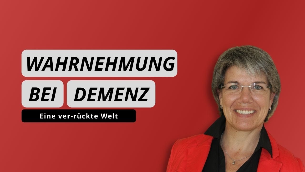 Wahrnehmung bei Demenz - warum die Reaktionen oft so verwirrend und überraschend sind.