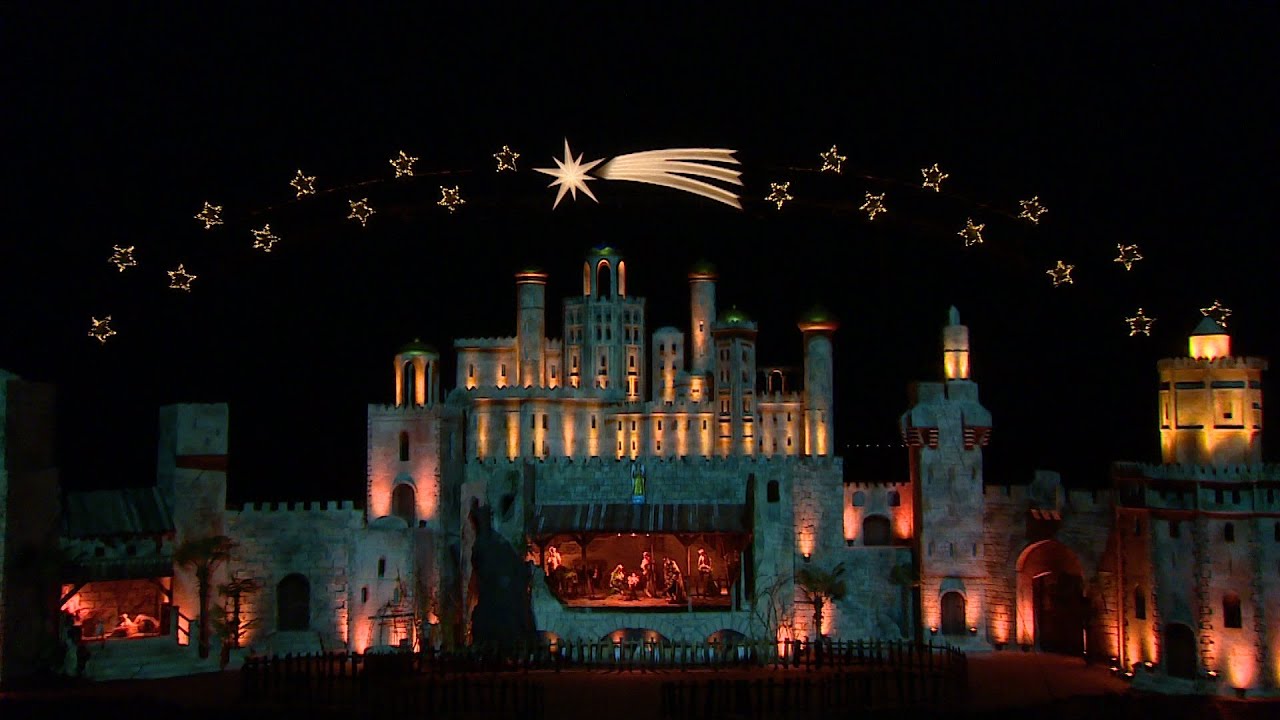 Weltgrößte Weihnachtskrippe in Mörbisch, Burgenland