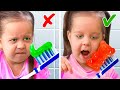 HOW TO TEACH KIDS TO BRUSH TEETH | Smart Parenting Tricks To Make Your Life Easier