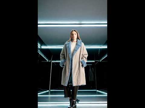 Lebeni Coat With Fur Details Fashion Art Photography Style