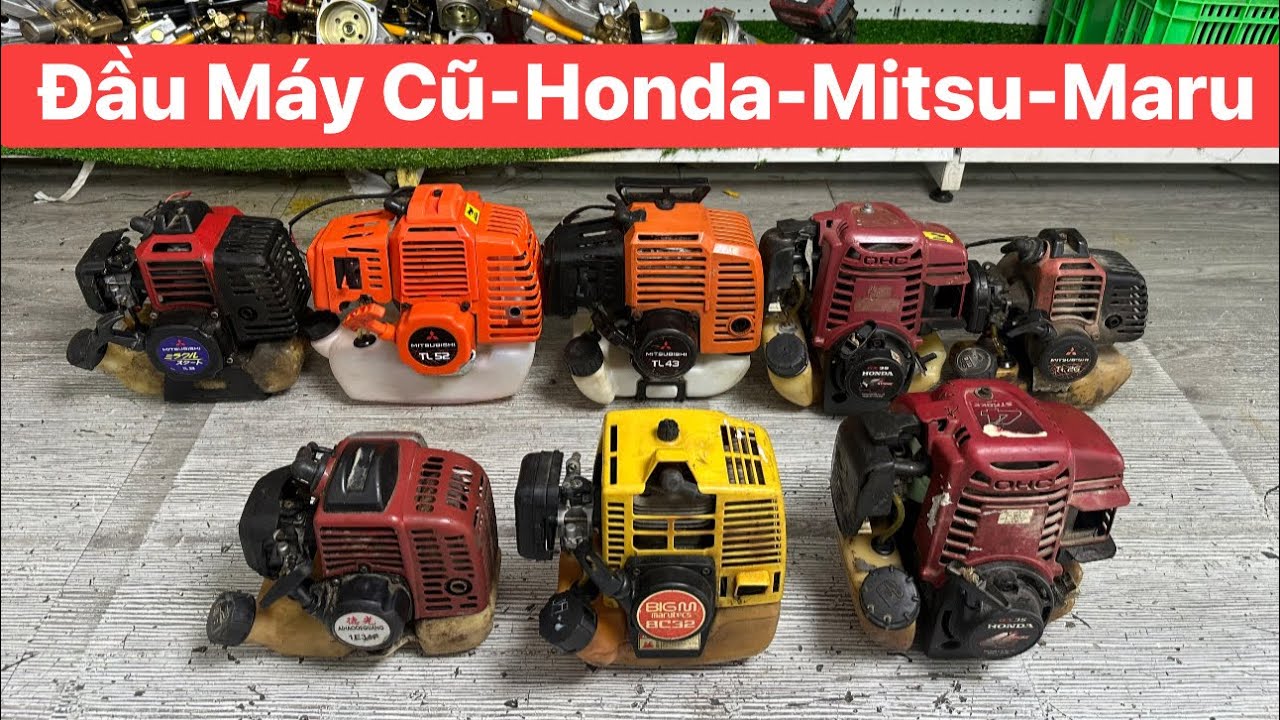 06/11 Lô 9 Đầu Máy Cũ Giá Rẻ-HONDA-MITSUBISHI-MARU Giá Từ 250K & Bao Ship