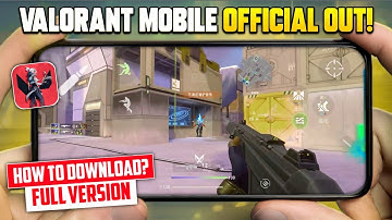 💥 Valorant Mobile Official Release On Android/iOS! - How to Download & Global Release?