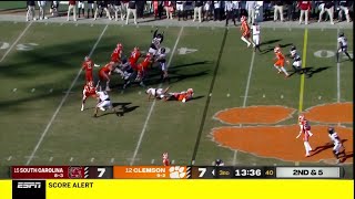2024 USC vs Clemson - TJ Sanders Pass Deflection