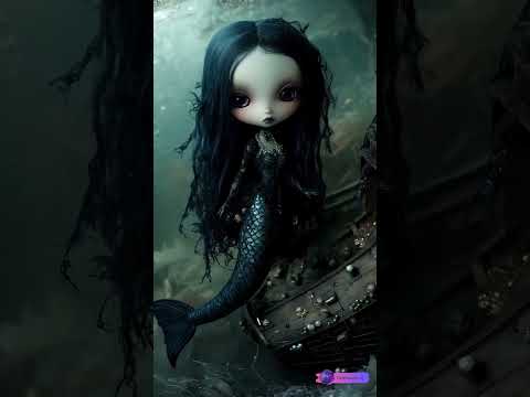 Mermaids of the Abyss: Beauty and Mystery Beneath the Waves 🌊🧜‍♀️✨ Dive into the depths of the