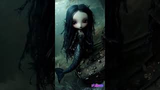 Mermaids of the Abyss: Beauty and Mystery Beneath the Waves 🌊🧜‍♀️✨ Dive into the depths of the