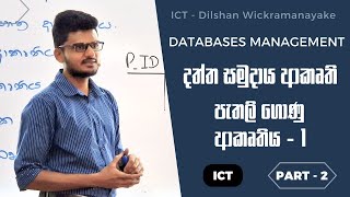 පැතලි ගොණු ආකෘතිය - Flat File System | දත්ත සමුදාය ආකෘති | Database Part -2  #database #ict #system