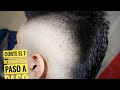 Cómo realizarle un 7 DESVANECIDO a un cabello Liso 2021 paso a paso tutorial de BARBERIA