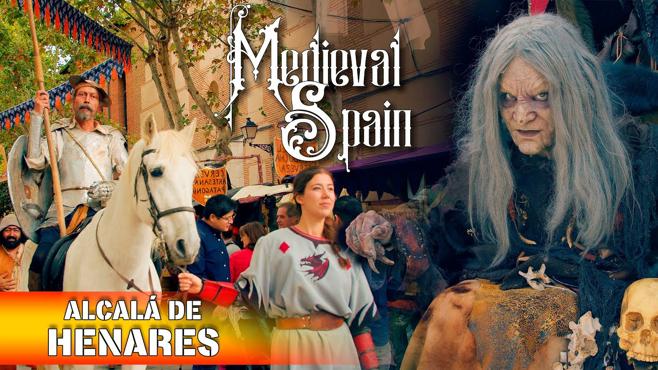 Alcalá de Henares, What to visit in autumn in Spain? | Top Medieval Spanish Market 4K