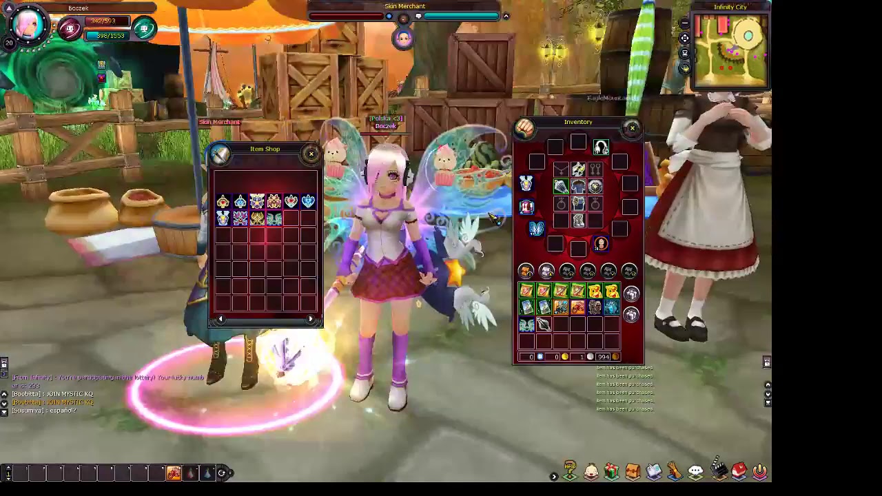 Infinity Cataclysm Fiesta  kleri machen :D weil lw