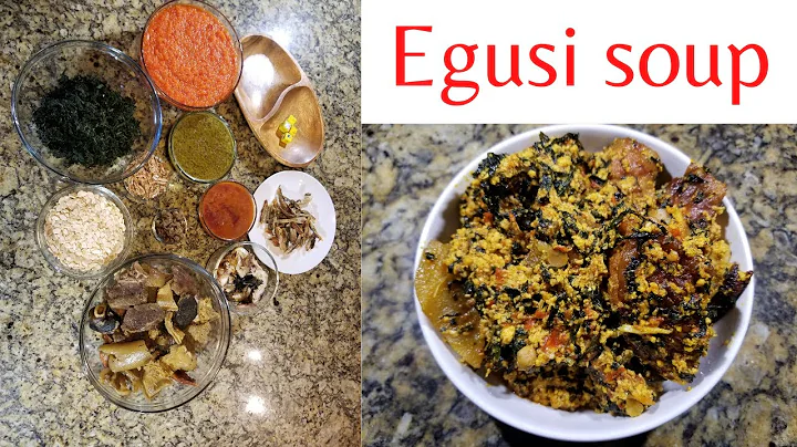 How To Cook Rich Nigerian Egusi Soup || Cookwithnike