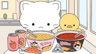 Convenience Store Mukbang Asmr Animation