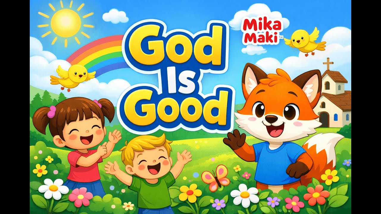 God is Good | Joyful Christian Song for Children | Sunday School Songs ...