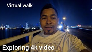 Virtual walk tour Exploring beautiful places 4k video _ Somewhere Sharjah 